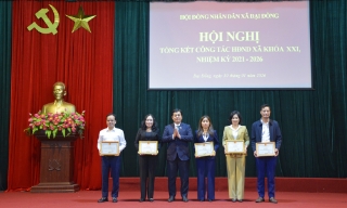 HĐND xã Đại Đồng tổng kết hoạt động nhiệm kỳ 2021 - 2026